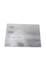  CRUZE     2018 Owners Manual 584668Tested - $49.60