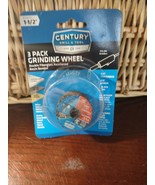 Century 1 1/2&quot;x 1/4” Metal Grinding  Wheels 3 Pack - $298.79 MXN