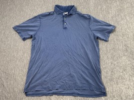 johnnie-O Polo Shirt Mens XL Blue Surfside Stretch Cotton Short Sleeve Golf - $22.76