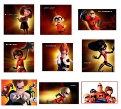 Disney Incredibles Stickers, Birthday Party Favors, Labels, Decals, Crafts - £9.42 GBP