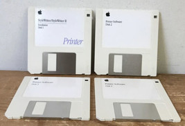 Set Lot 4 Vtg 1983-1993 StyleWriter Installation Printer Software Floppy... - £784.69 GBP