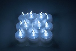 Backto20s 18pcs LED Tea Light Tealight Candles Unscented Flameless for C... - £5.44 GBP