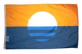 People&#39;s Flag of Milwaukee 3x5 FT Banner Sunrise Over The Lake Flag - $16.00