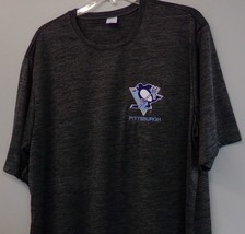 Pittsburgh Penguins Blue Phase Embroidered Performance T-Shirt XS-4XL New - £17.98 GBP+