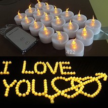 Backto20s Flameless LED Tealight Candles with Remote Control , 180 - Pack - $188.05
