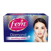 Fem Diamond Crème Bleach, Sparkling Shine, 30gm (Pack of 2) - £9.47 GBP