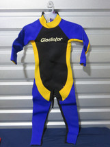 Gladiator Blue Black Swimsuit Size 16 (B14) - £19.95 GBP