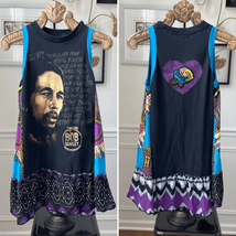 Bob Marley Swing Tank Mini Dress Tunic S - $24.48