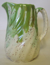 Small Mid-Century Ceramic Pitcher Handmade Signed  AS IS - £19.29 GBP