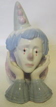 Paul Sebastian Dreams Clown Figurine Porcelain Multlicolor Pastel 7 Inches Tall - £16.05 GBP