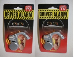 Pack of 2 Wake up Anti-doze Earpiece Nap Zapper Alarm Ingegrating LED Flashll... - £12.57 GBP