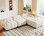 Merax Upholstery Convertible Modular Sectional Sofa, Chenille L-Shaped C... - $1,241.99
