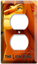 Lion King Adult Simba Disney Movie 2 Hole Power Outlet Wall Plate Cover Room Art - £8.25 GBP