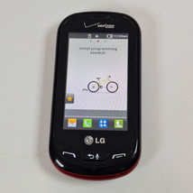LG Extravert VN271PP Red/Black Keyboard Slide Phone (Verizon) - £11.84 GBP