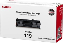 Canon Genuine Toner, Cartridge 119 Black (3479B001), 1 Pack Imageclass M... - £93.63 GBP