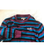 Vintage 90s Guess Jeans Striped Long Sleeve Shirt Size Medium - $846.75 MXN