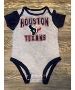 Houston Texans one piece Size 0-3 Months. Button bottom. NWOT. O - €10,96 EUR