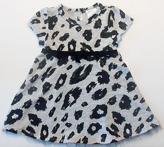 Absorba Toddler Girls Black Gray Dress Size 24 Months NWT - £10.16 GBP
