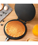 Nonstick Egg Roll Waffle Maker, Aluminum Alloy, Round Cake Mold for DIY ... - €26,87 EUR+