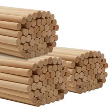 120 Pcs Dowel Rod 12 Inch Wood Dowels 1/8 Inch Wooden Sticks For Crafts ... - £11.00 GBP