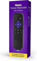 Roku Voice Remote (Official) for Roku Players and Roku TVs - New Black - £18.69 GBP