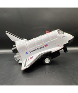NASA SPACE SHUTTLE ATLANTIS 4.5” PULLBACK JET SOUND &amp; LIGHTS  - $3.99