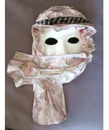 D&#39;LOSANTOS Paper Mache Face Mask Sculptured Signed CARNIVALE Wall Art RARE - £100.81 GBP