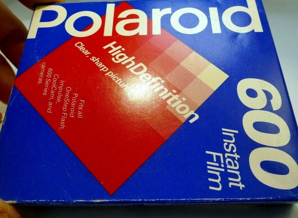 Polaroid 600 HD High Definition Instant Film Expired  07/ 1998