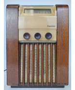 1940s Powertone AM/SW Tombstone Tube Radio Working! Detrola 576 Walnut V... - €256,15 EUR