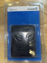 GENUINE Garmin nuvi 200/300 3.5" Leather Carrying Case BLACK 010-10723-02 - $19.97