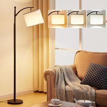 Floor Lamps For Living Room With 3 Color Temperatures, Standing Lamp Tall With A - £50.34 GBP