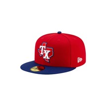 New Era Texas Rangers MLB 59Fifty 2020 OF AC Alt 3 Fit Hat Red Size 7.5, 7 3/4 - £32.04 GBP