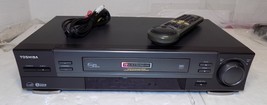 Toshiba w-727 Stereo 4 head VHS VCR Vhs Player with Remote &amp; Cables - $219.80 CAD
