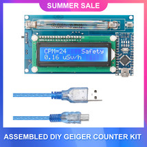 Nuclear Radiation Detector System Module Assembled DIY Geiger Counter Kit F - £55.11 GBP