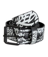 Rebel 8 Eight CRACKFIEND BELT Black New Graffiti print tattoo art New - £6.25 GBP