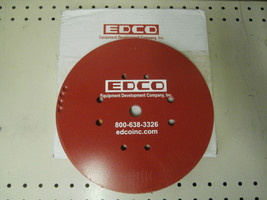 EDCO 19160 Turbo Grinder Accessory Red General Purpose Disc - $7,242.69 MXN