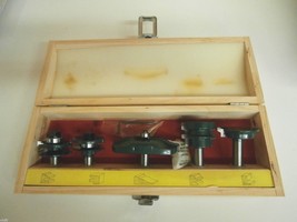 Yukon Tool YTRB5P 5-Piece Carbide Panel Router Bit Set with Box - $944.36 MXN