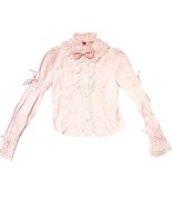 Baby The Stars Shine Bright High Neck Ribbon Blouse in Pink BTSSB Lolita... - $1,303.83 MXN