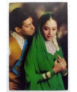 Attore di Bollywood Salman Khan Madhuri Dixit rara vecchia cartolina ori... - £16.06 GBP