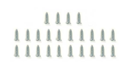 1968-1979E Corvette Screws Rear Storage Compartment Door Trim 24 Pieces - £13.72 GBP