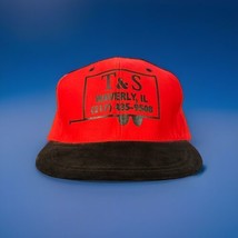 Nissin T &amp; S  Waverly, IL  Advertising  Cap / Hat - Adjustable - Red / B... - £7.34 GBP