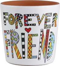 Our Name Is Mud Cuppa Doodle Forever Friend Succulent Planter Pot, 3 Point 5 - £28.41 GBP