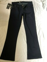 Juniors Dark Navy Rock and Republic Boot Cut Jeans Size 10S NWT - £23.59 GBP