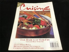 Cuisine Magazine Jan/Feb 1999 Basics of Stir-Fry, Light Spring Rolls - $10.00