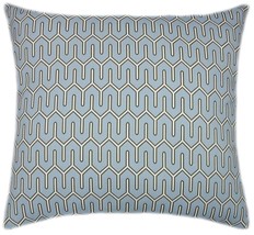 Azure Maze Geometric Design Pillow - *Inserts Included* Multi Sizes - £21.39 GBP+