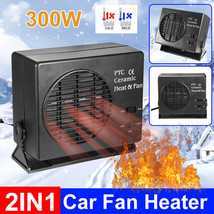 Car Ttruck Fan Heater Portable Window Defroster/ Defogger 12V 300W For V... - £44.75 GBP