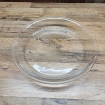 Vintage Pyrex Pie Baking Plate Dish 9&quot; / 23cm Clear Glass Round Smooth Rim #209 - £14.66 GBP