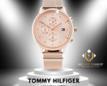 Tommy Hilfiger Damen-Armbanduhr 1781907, goldfarbener Edelstahl,... - £95.70 GBP