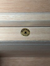 Elie Bleu Zebrawood Humidor 110 count Made in France NIB image 9