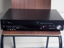 Panasonic DMR-EZ48V VHS DVD Combo Player Recorder VCR HDMI NO Remote TESTED - $149.99
